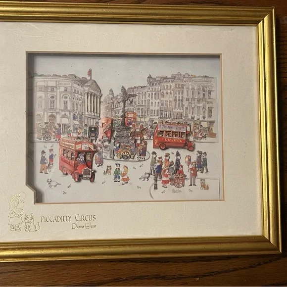 Piccadilly Circus Framed Artwork - Picture 12 of 13